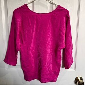 Vibrant Fuchsia Women's Blouse